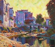 sunny-morning-in-chineese-village-60x70