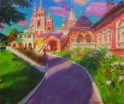 2Victor-Sofronov,-Zvenigorod-Monastery,-50x60,-2020